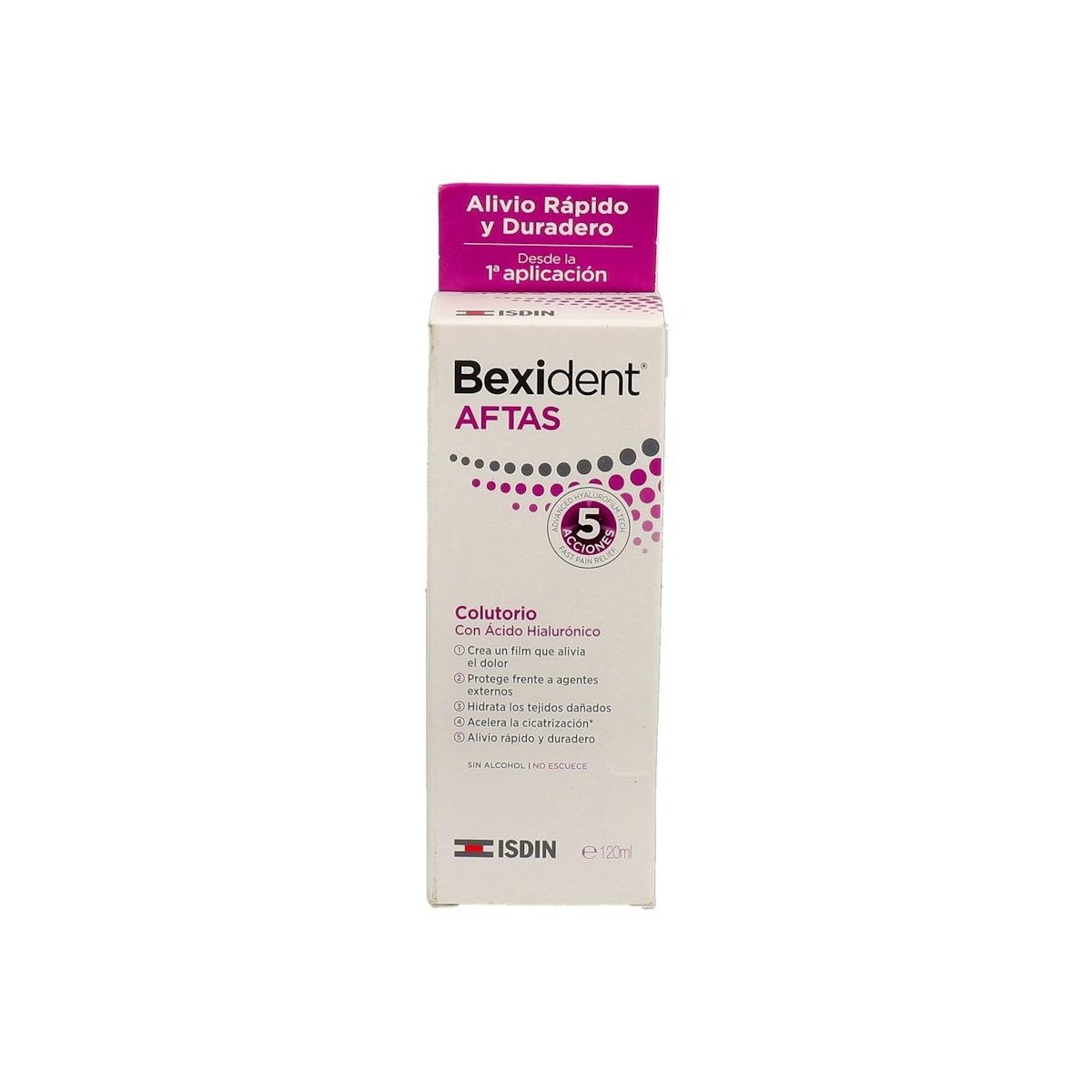 BEXIDENT AFTAS COLUT BUCAL PROT 120 ML