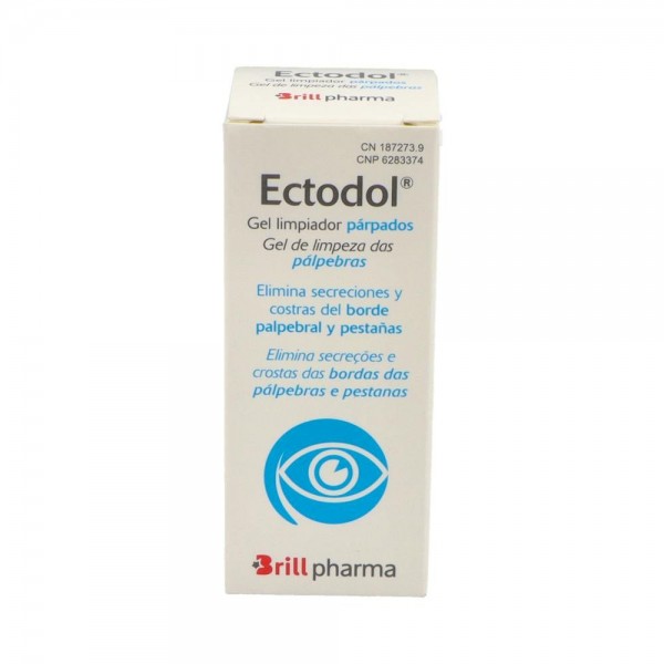 ECTODOL GEL LIMPIADOR PARPADOS 15 ML