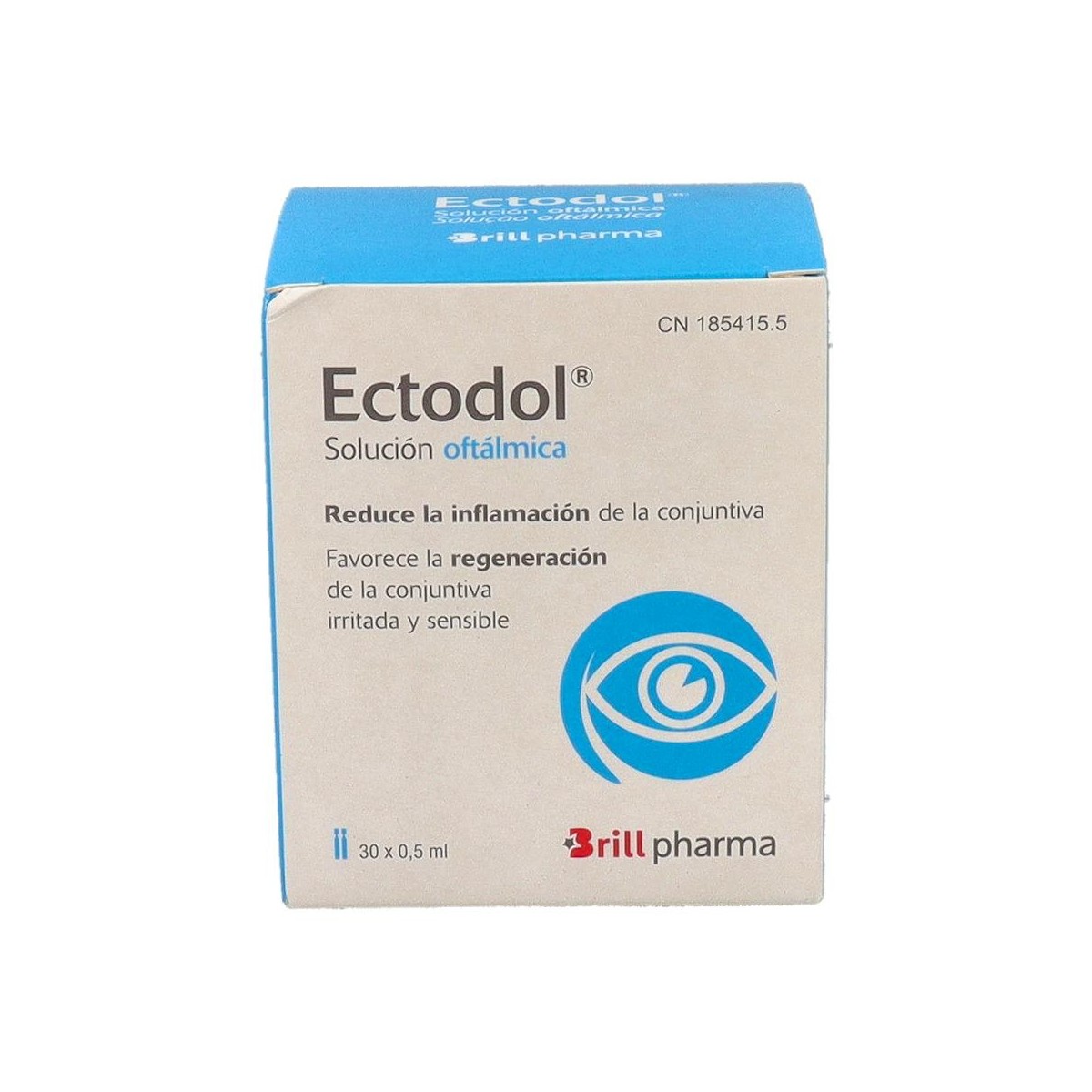 ECTODOL SOLUCION OFTALMICA 30 MONOD 0,5ML