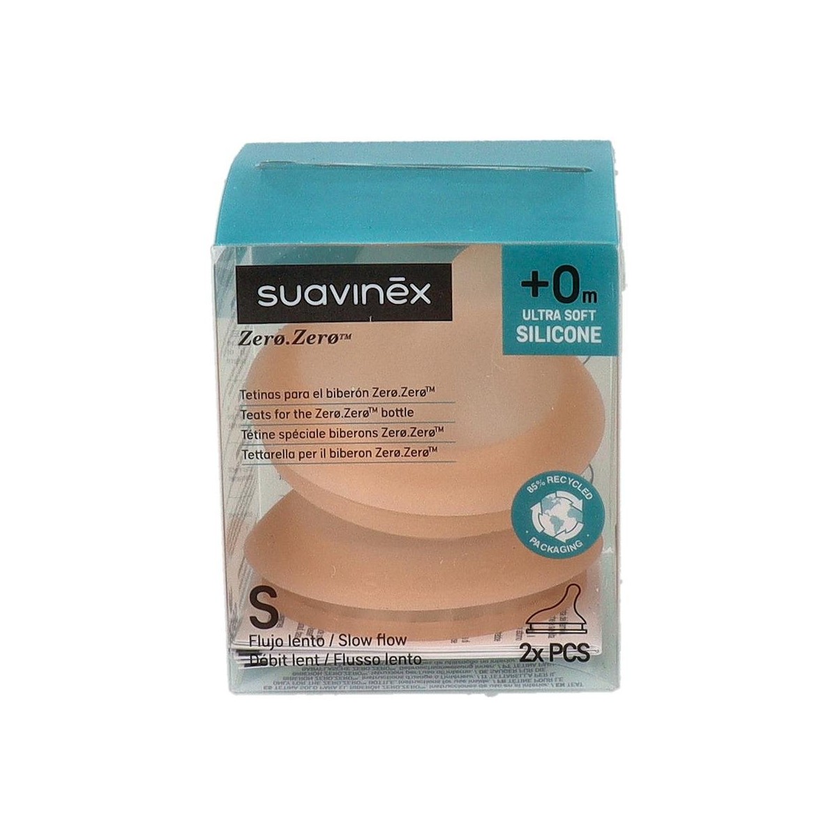 TETINA SUAVINEX ZERO ANTIC B/ANCHA SILI FLUJO...