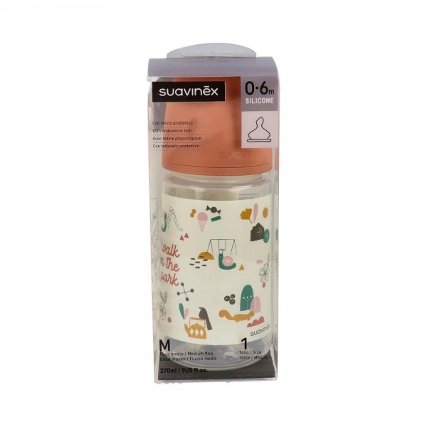 BIBERON CLASICO SUAVINEX TETINA ANAT SILICONA T/1 M 0-6 M...