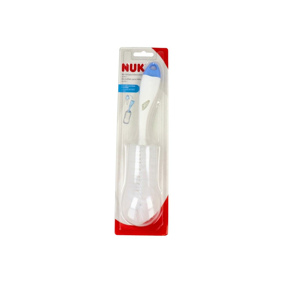 SET NUK LIMPIA BIBERON 2 EN 1 (2U)