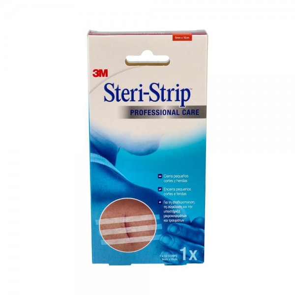 STERI STRIP MINNESOT 6X102MM 10 TIRAS 1546F