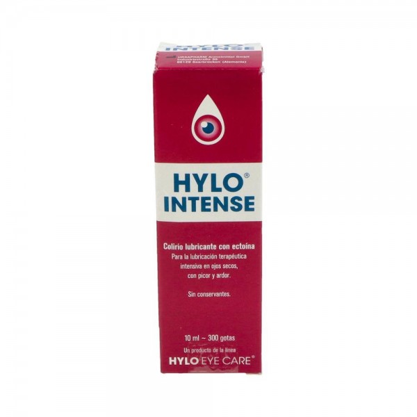 HYLO INTENSE GOTAS OFTALMICAS 10 ML 1 ENVASE CON GOTERO
