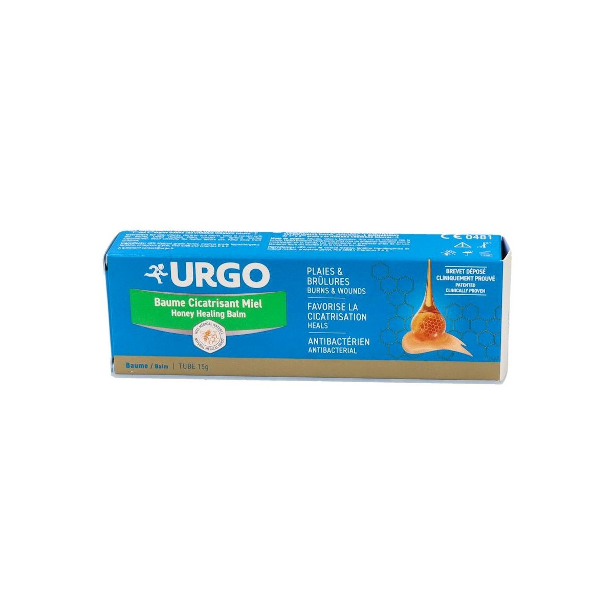 URGO CREMA CICATRIZANTE MIEL TUBO 15 G
