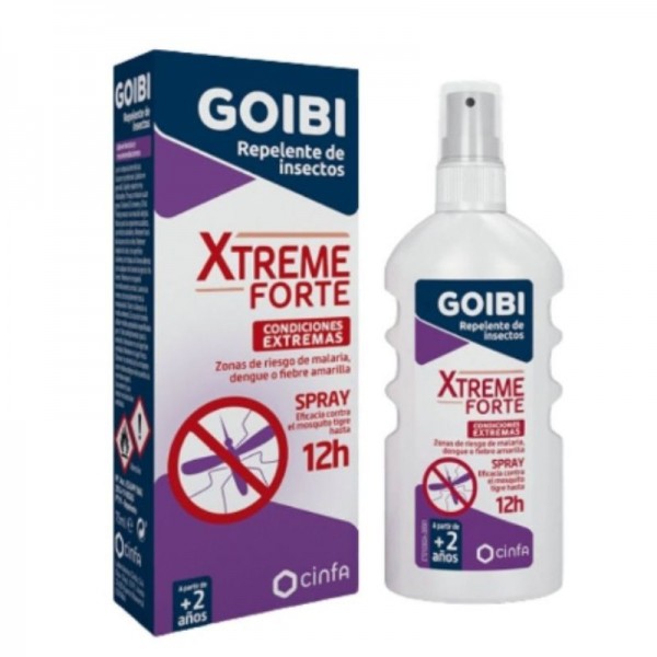 GOIBI XTREME FORTE REPELENTE DE INSECTOS 1 SPRAY 75 ml